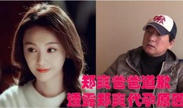 郑爽爸爸爆料完整视频,揭秘娱乐圈内幕与家庭纠葛